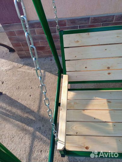 Садовые качели лофт