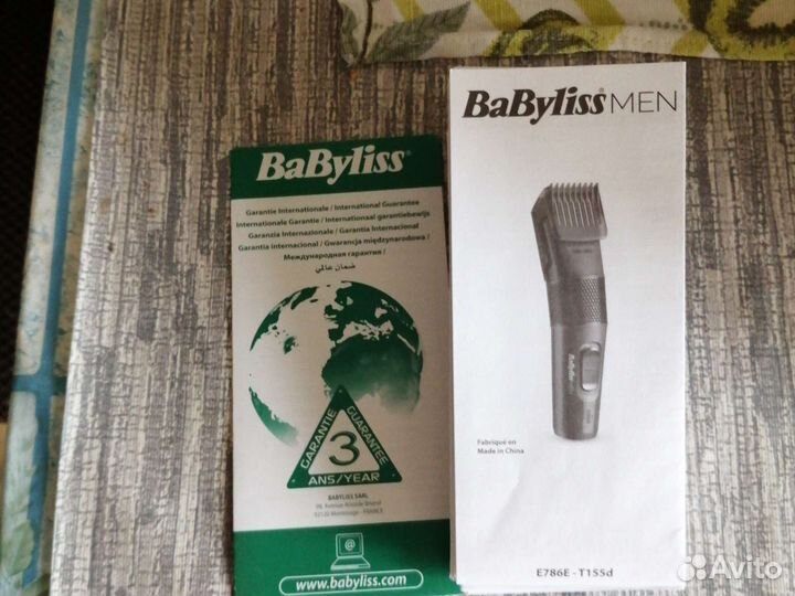 Машинка для стрижки волос BaByliss Men новая