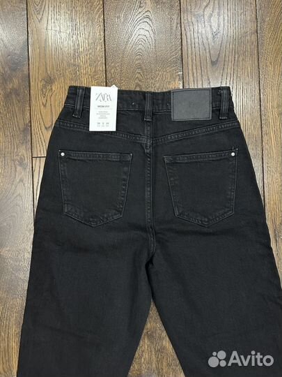 Джинсы zara mom