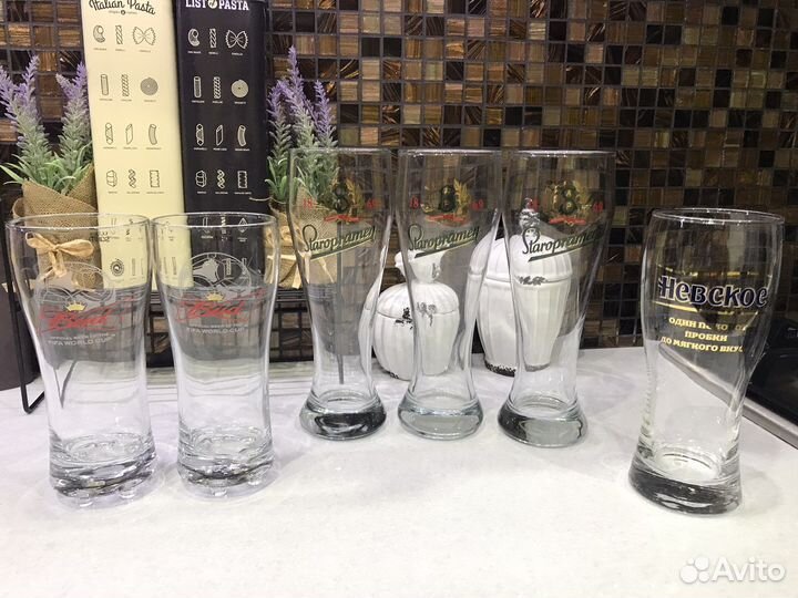 Пивные стаканы 0.5