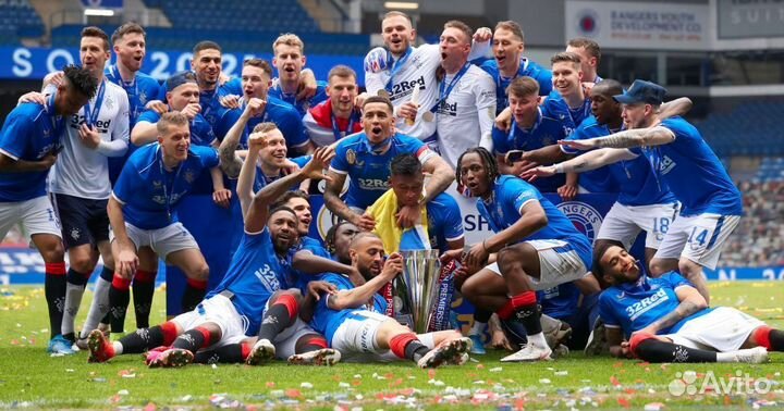 Футбольная майка Glasgow Rangers 20/21 champions