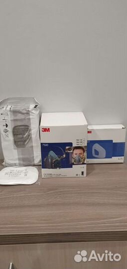 Полумаска 3м 7502