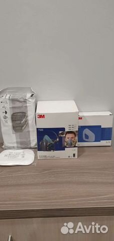 Полумаска 3м 7502