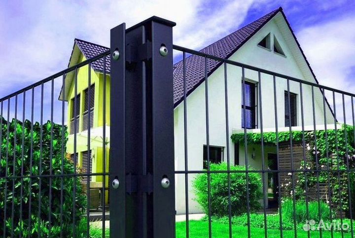 Заборы из 2D сетки под ключ