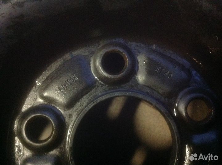 Диск железный 1шт 5на114.3 R15 Ниссан