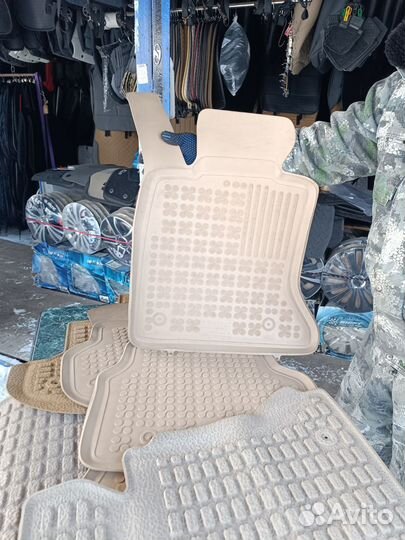Автомобильные коврики бежевые бмв F10/BMW F10