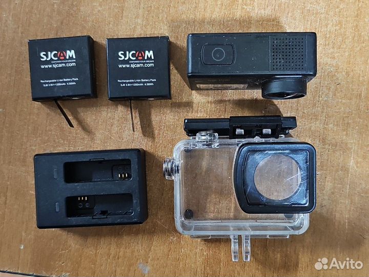 Экшн камера sj cam sj 8 pro с моноподом sj gimbal