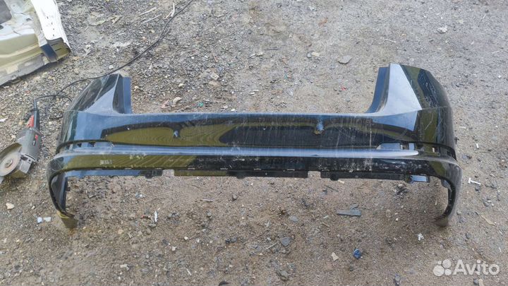Задний бампер skoda rapid 2