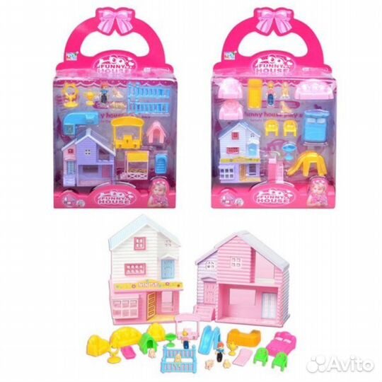 Игр. наб. Мой любимый дом, в компл. предм. 13-15шт