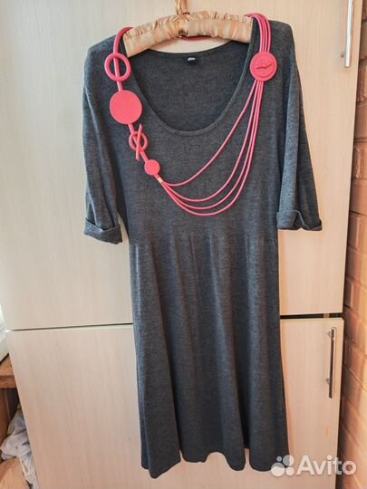 Комфортное вискозное платье