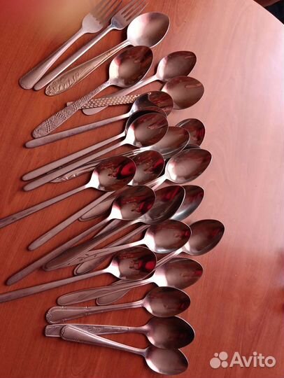 Ложки чайные,столовые, наборы ложек и ножей
