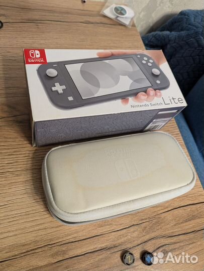 Комплект Nintendo switch lite прошитая 128Gb