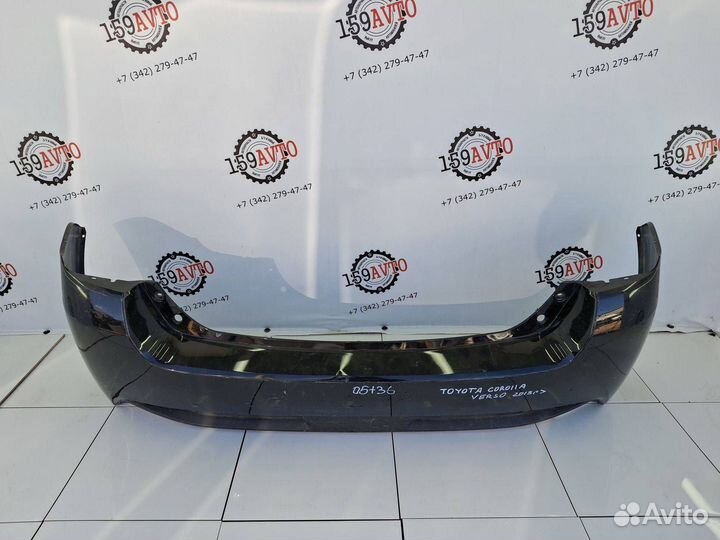 Бампер задний Toyota Verso (AR20) 2009-2018