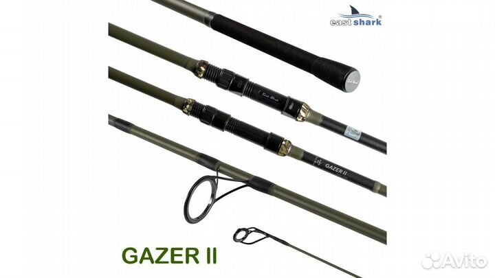 Удилище штекерное Gazer2 NEW 3-x част. 3,6 м 3.75l
