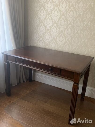 Стол компьютерный письменный, США, массив дерева