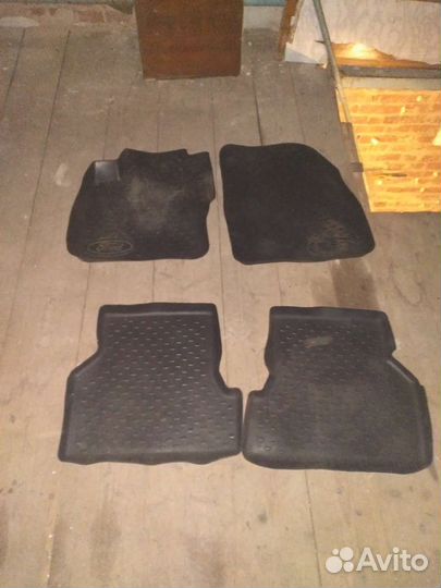Автомобильные коврики резиновые