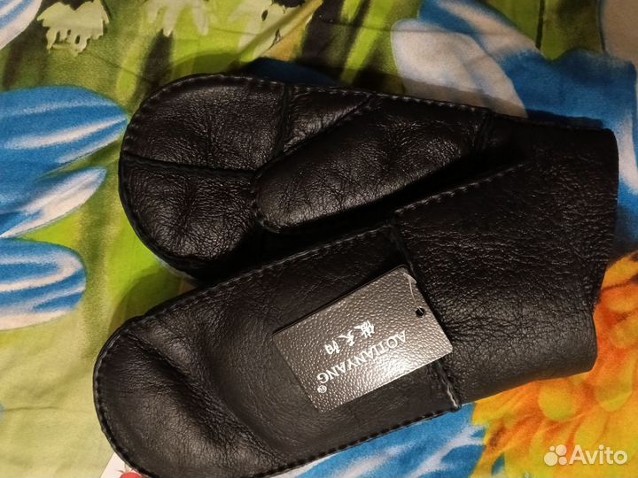 Варежки мужские дублёночные