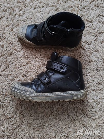 Ботинки для мальчика 31 размер, нат.кожа