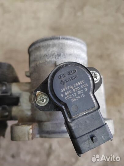 Дроссельная заслонка kia Rio 2