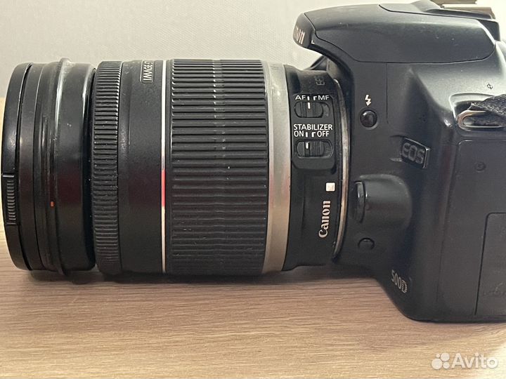 Canon 500D Kit Efs 18-55 + Efs 18-200