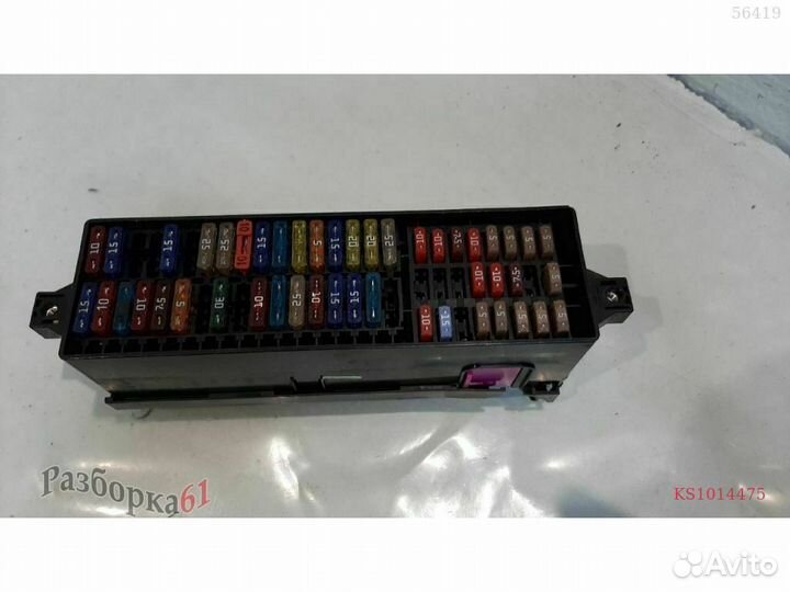 Блок предохранителей skoda fabia 2
