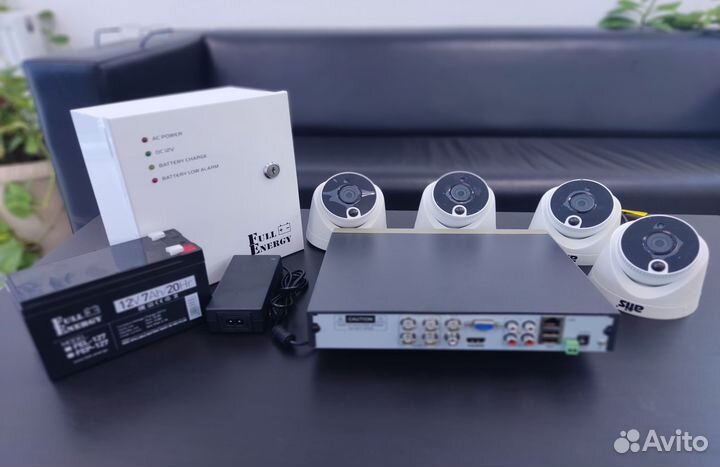 Комплект видеонаблюдения