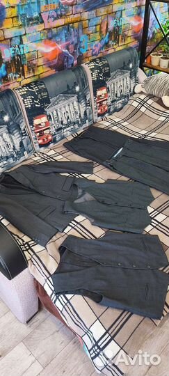 Школьная форма для мальчика 158 серая Трувор