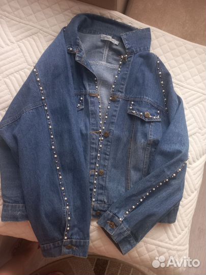 Джинсовая куртка женская levis