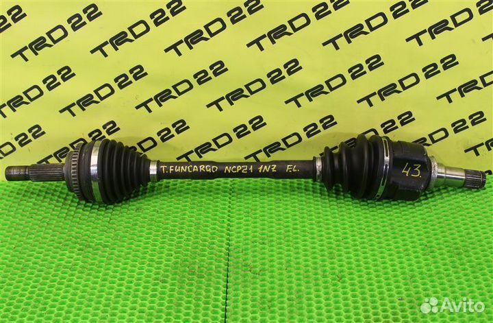 Привод передний левый Toyota Funcargo NCP21 1nzfe