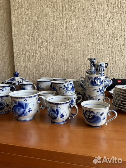 Чайный Сервиз гжель