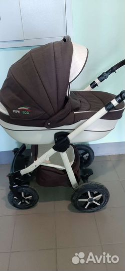 Коляска 3 в 1 Pepe Eco
