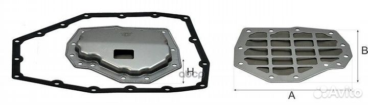 Фильтр АКПП LADA Granta, nissan Versa II (C17)