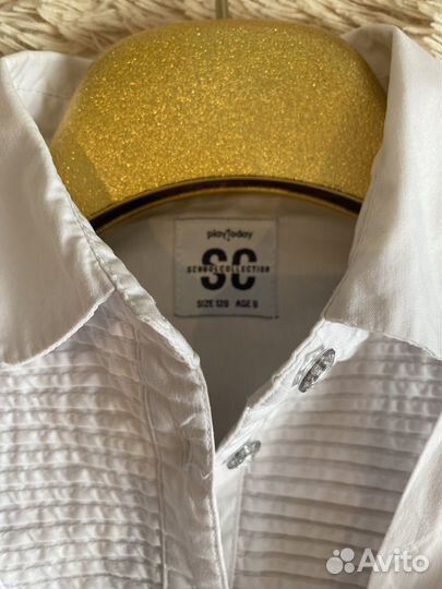 Блузка школьная 128