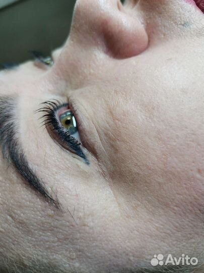 Ламинирование ресниц/бровей