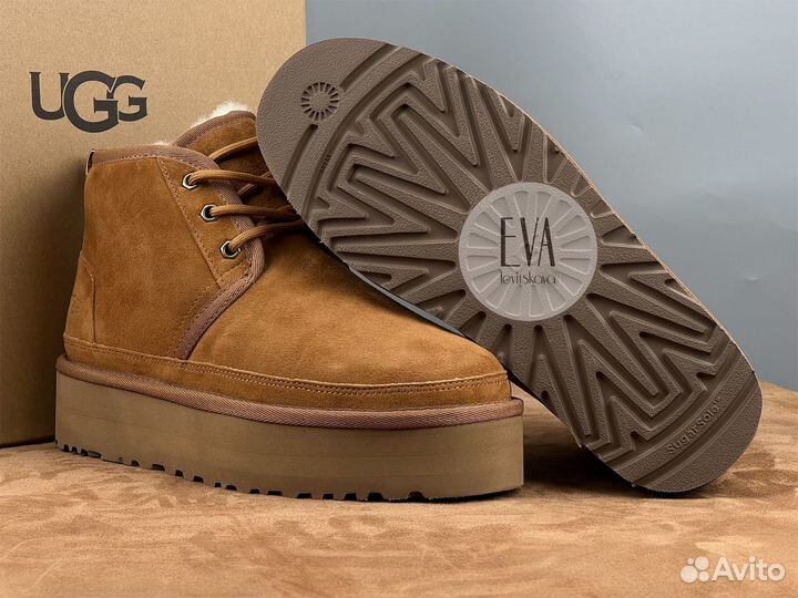 Ботинки ugg женские Neumel Platform Chestnut