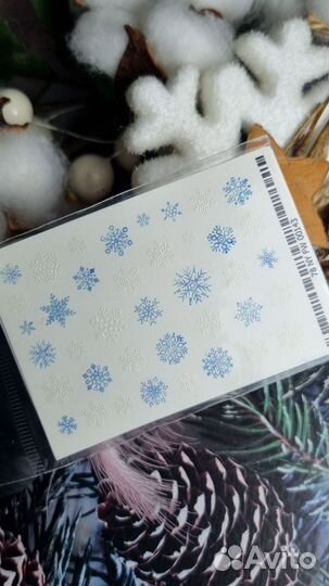 Слайдеры для ногтей (зима 13)