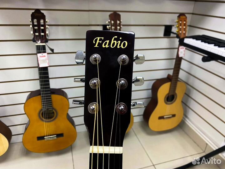 Трансакустическая гитара Fabio SA105