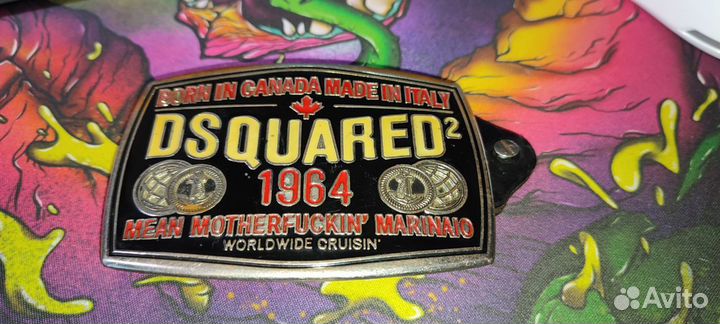Пряжка для ремня бренда DSD2 (Dsquared2) y2k