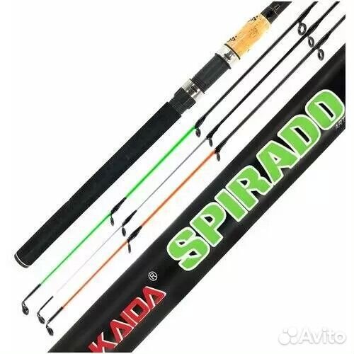 Фидер kaida spirado 60-150 гр 3,9 м