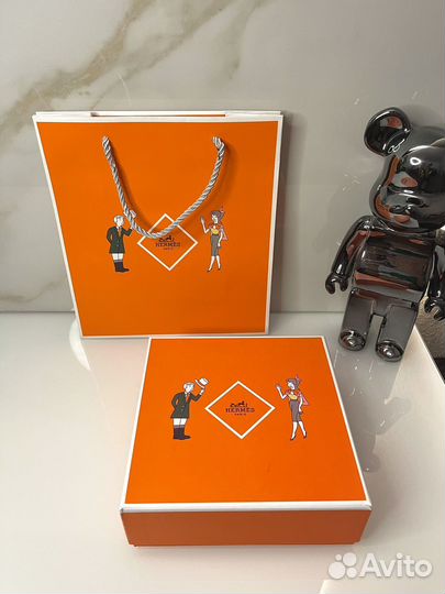 Мужской двусторонний кожаный ремень Hermes