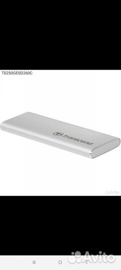 TS250gesd260C, Внешний диск SSD