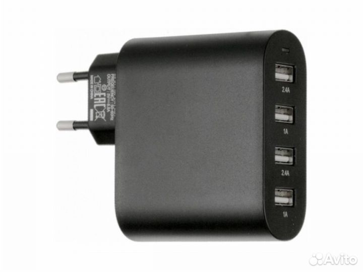 Зарядка Gerffins 4 USB 3A83