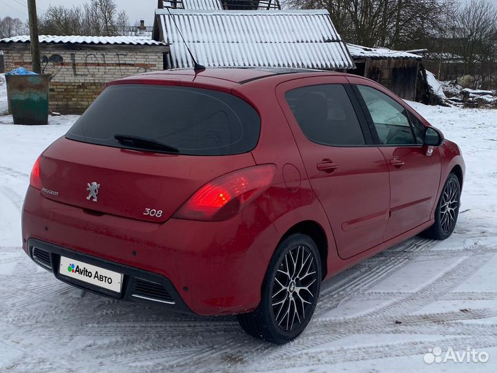 Peugeot 308 1.6 МТ, 2008, 177 000 км