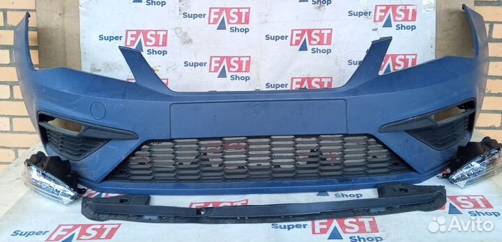 Передний бампер seat leon FR