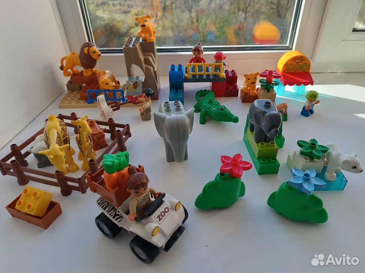 Lego duplo зоопарк +малыши
