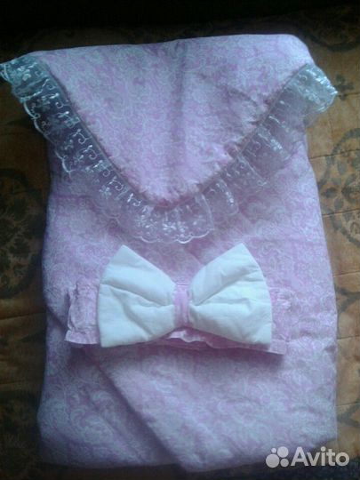 Одеяло-конверт на выписку (весна/осень)