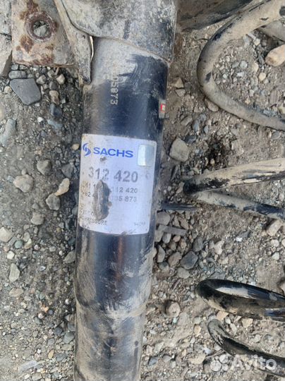 Амортизатор и пружины передние Citroen C3