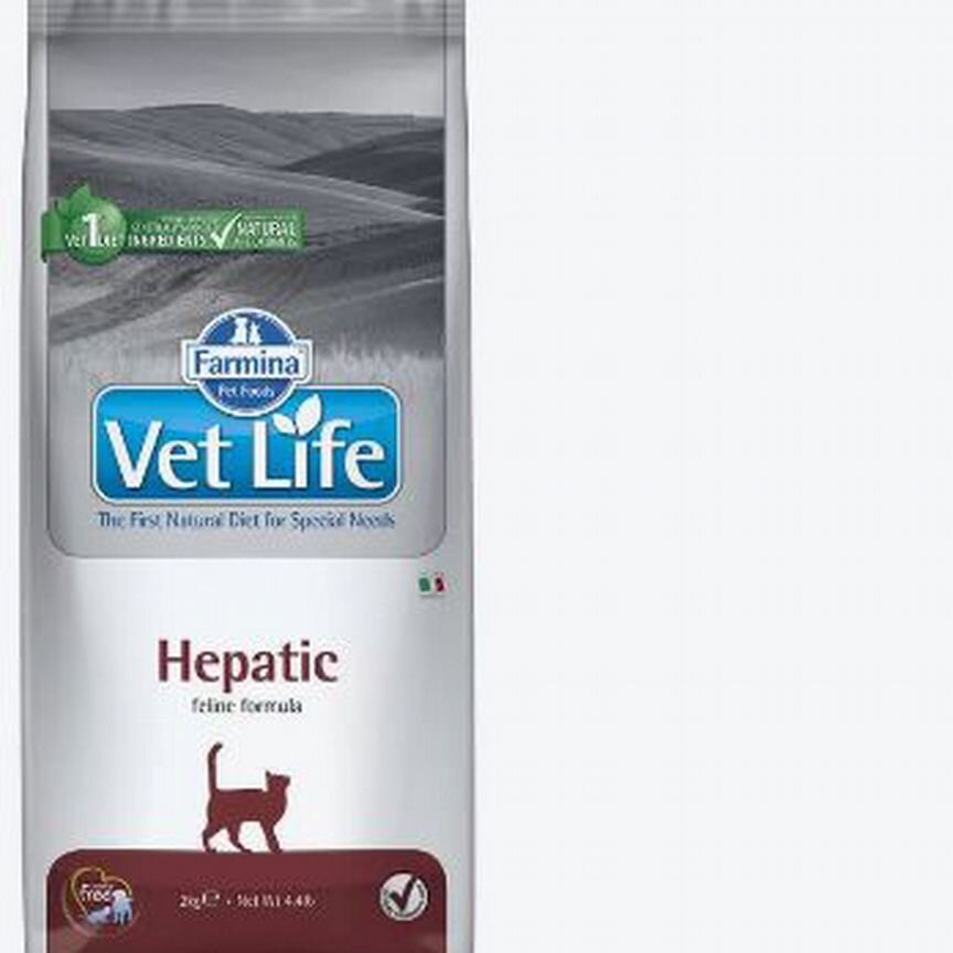 Сухой корм для кошек farmina vet life hepatic