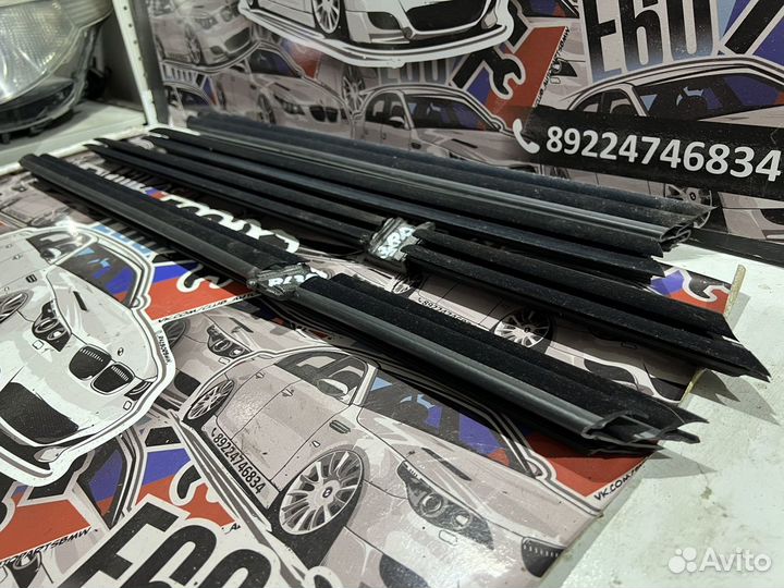 Уплотнение окна двери бархотка BMW F10