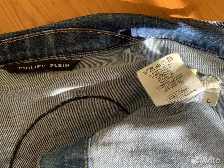 Джинсовая куртка женская Philipp Plein 44-46